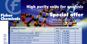 Fisher Chemicals Flyers